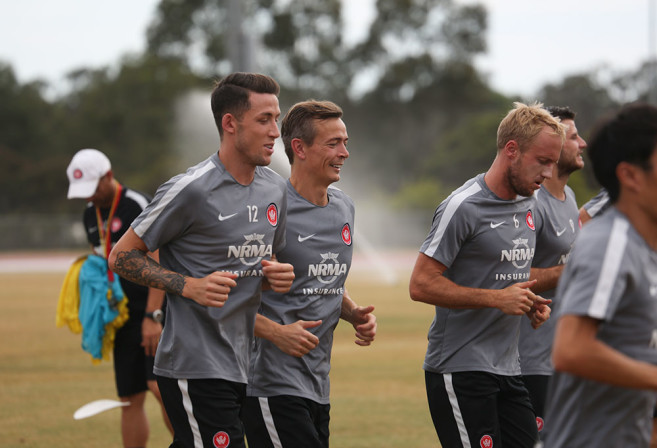 Western Sydney Wanderers training