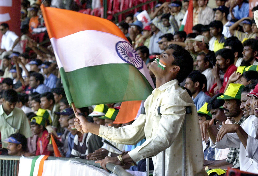 A passionate Indian cricket fan