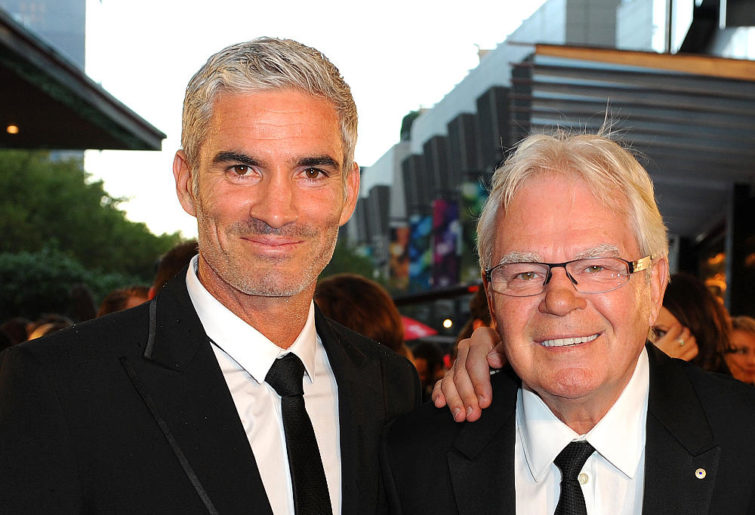 Craig Foster and Les Murray