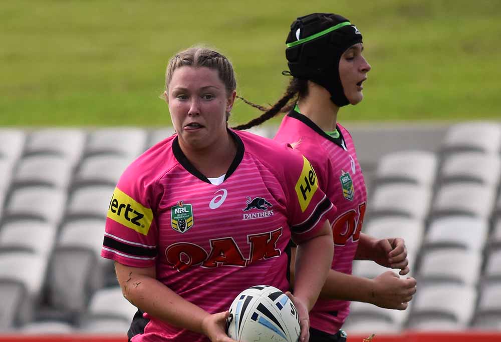 Parramatta Eels versus Penrith Panthers women's rugby league NRL rugby league SG Ball Image: Sean Teuma