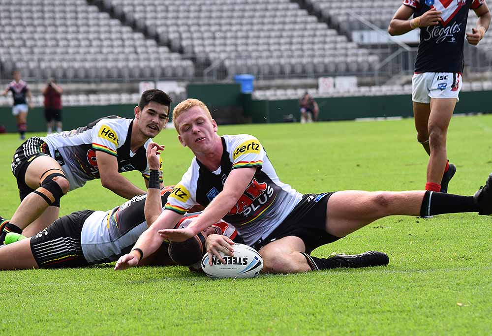 Penrith Panthers NRL rugby league SG Ball Image: Sean Teuma park footy grassroots football rugby league