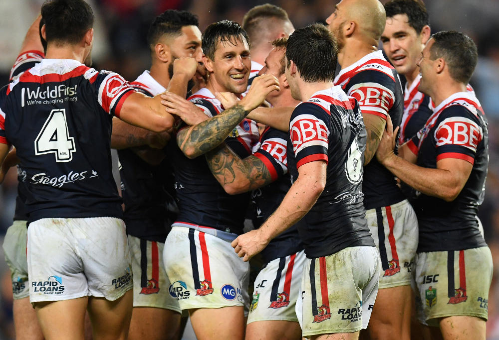 Mitchell Pearce Sydney Roosters NRL Rugby League 2017