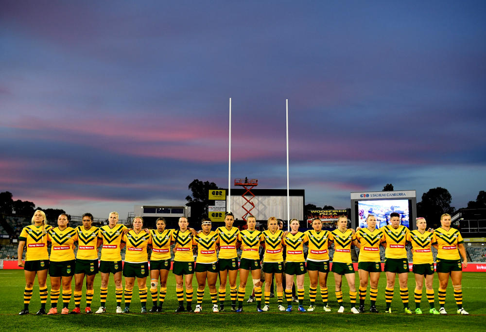 Australia Jillaroos Rugby League Anzac Test 2016 6