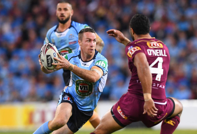 James Maloney NSW Blues State of Origin NRL Rugby League 2017
