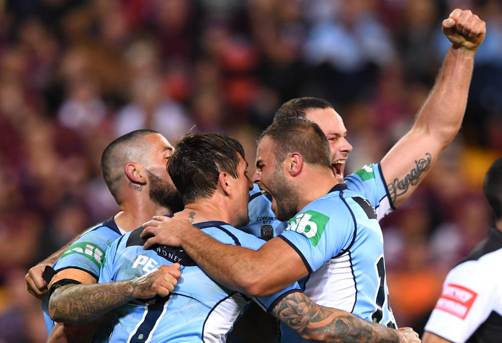 NSW Blues State of Origin NRL Rugby League 2017