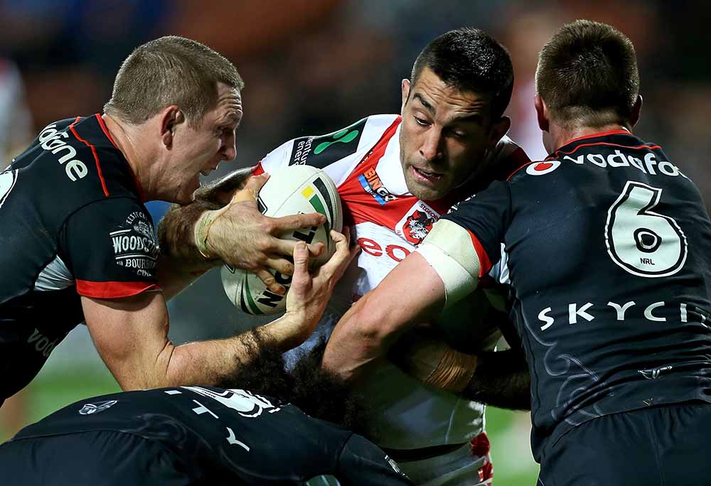 Paul Vaughan for the St George Illawarra Dragons