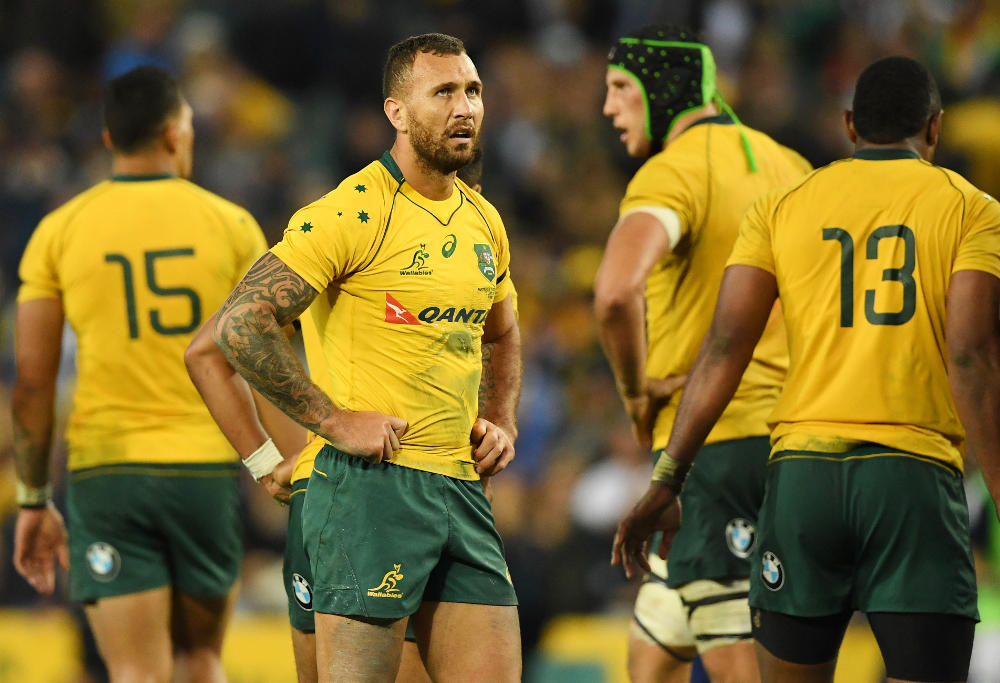 Quade Cooper after the Wallabies loss to Scotland