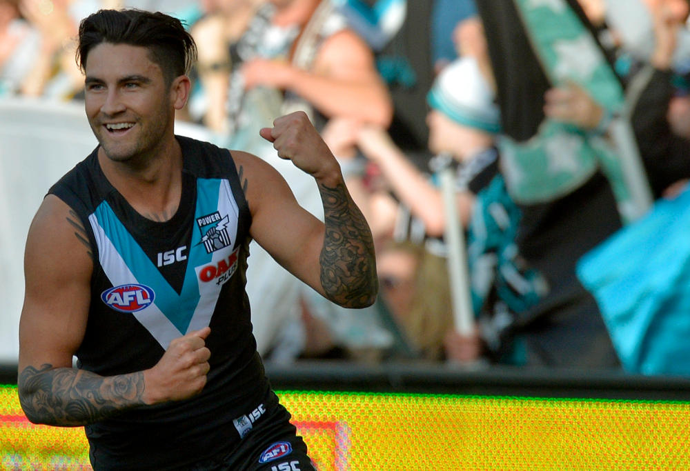 Chad Wingard Port Adelaide Power AFL 2017