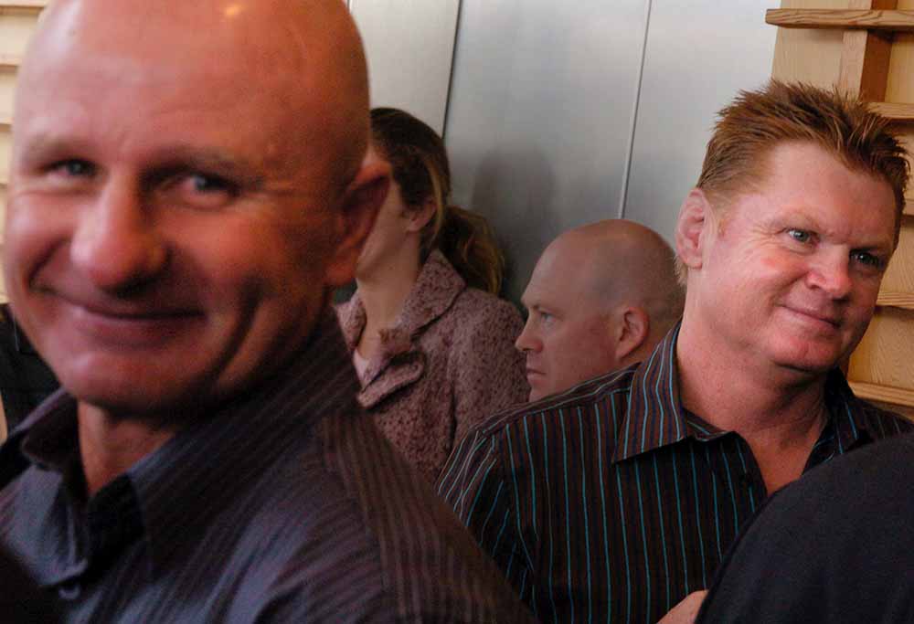 Paul Vautin and Peter Sterling