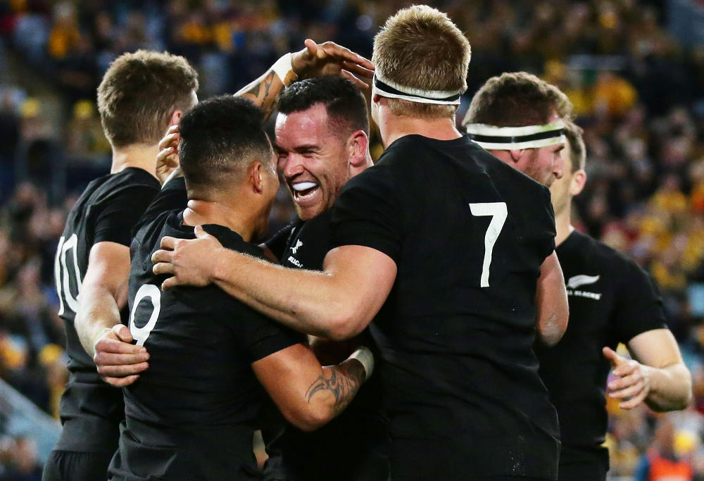Ryan Crotty New Zealand Rugby Union Championship Bledisloe Cup All Blacks 2017