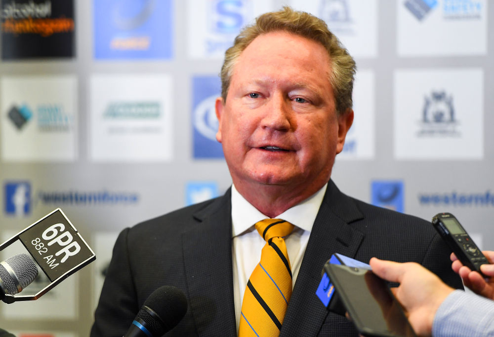 Andrew Twiggy Forrest Rugby Union Western Force IPRC