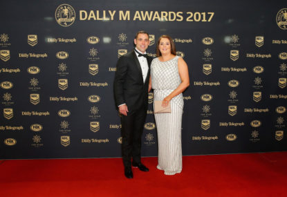 2017 NRL Dally M Medal red carpet fashion ratings