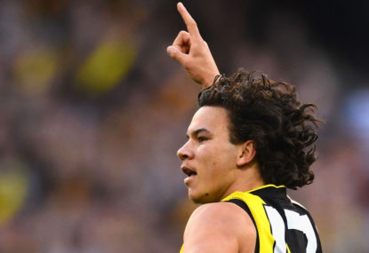 WATCH: Daniel Rioli's magic on the boundary wins AFL goal of the year