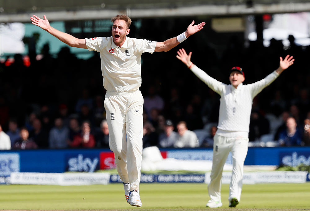 England's Stuart Broad and Joe Root appeal unsuccessfully