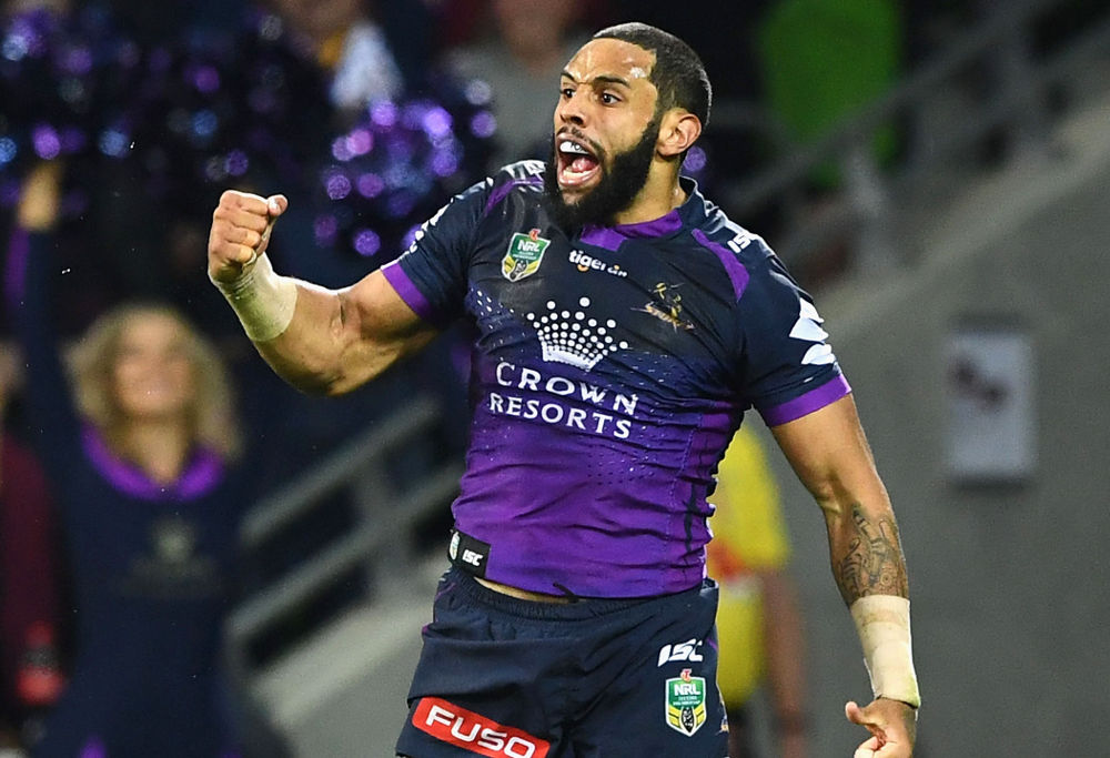 Josh Addo-Carr Melbourne Storm NRL Rugby League 2017 Finals