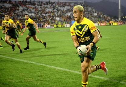 Holmes makes history as Australia thrash Samoa