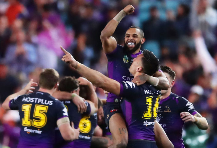 Josh Addo-Carr Melbourne Storm NRL Rugby League Grand Final 2017