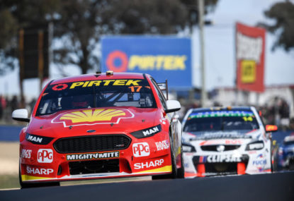 Scott McLaughlin claims pole with new lap record at Bathurst