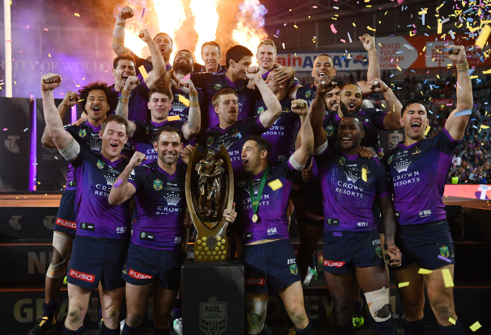 Melbourne Storm NRL Rugby League Grand Final 2017
