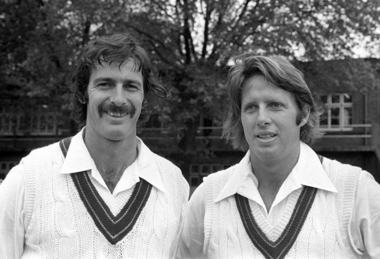 Dennis Lillee and Jeff Thomson together in England