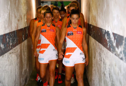 Mary's Wonder Women: A Giant game for GWS