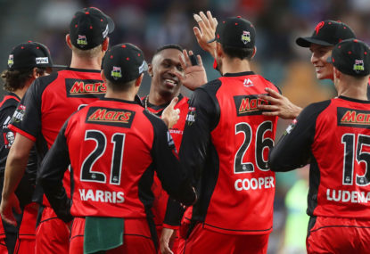 White-hot Renegades down Heat in BBL
