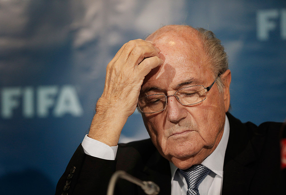 Ex-FIFA President Sepp Blatter