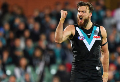 The 2021 AFL flag is down to just six contenders