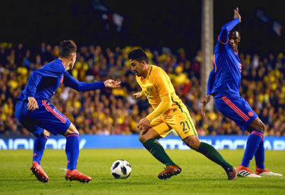 Lucky Socceroos get result to boost belief