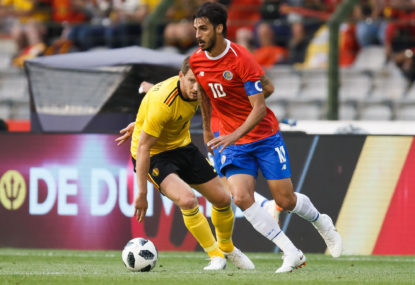 Belgium defeat Japan after last-dash goal