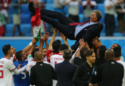 Iran out Morocco to steal a last-minute upset victory