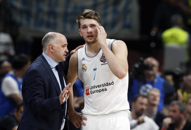 Luka Doncic in his time with Real Madrid