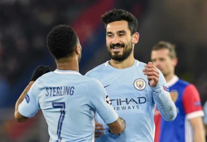 Manchester City edge Leicester to put one hand on Premier League trophy