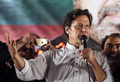 Cricketer Nawaz Sharif; Politician Imran Khan