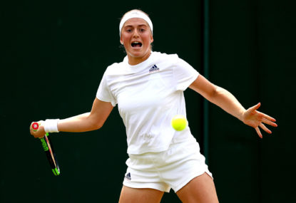 Jelena Ostapenko vs Angelique Kerber: Wimbledon women's semi-final live scores