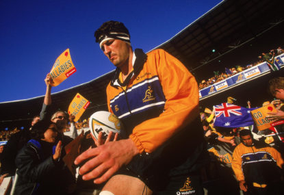 'I don't even like dogs': How a John Eales injury launched a classic rugby gimmick - but not every trick is a winner