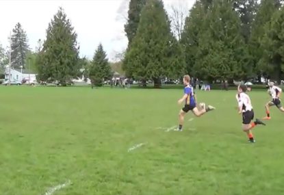 Trick play ends in embarrassment for rugby player