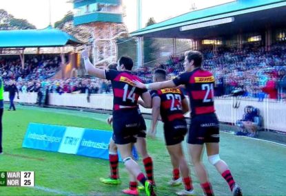 Norths link up to score a crucial try in a final