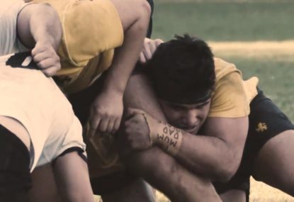 Dynamic schoolboy flanker is a rugby BEAST!