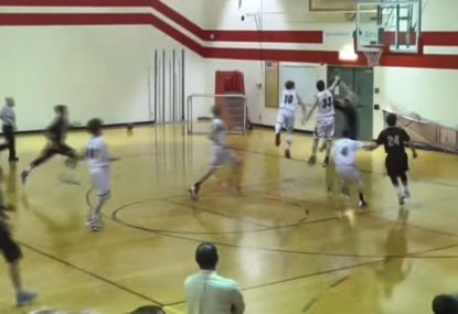 Not in my house! Defender rejects attempted layup
