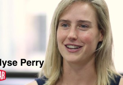 Why Ellyse Perry couldn't continue to play cricket and football