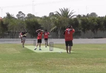 Every bowler's nightmare as keeper shells simple chance