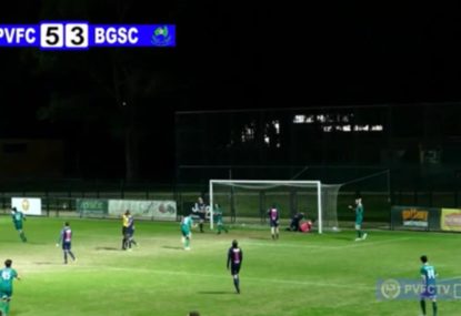 Is this the unluckiest own goal in football history?
