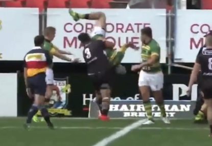 Big prop literally lifts player out of maul in ridiculous circumstances