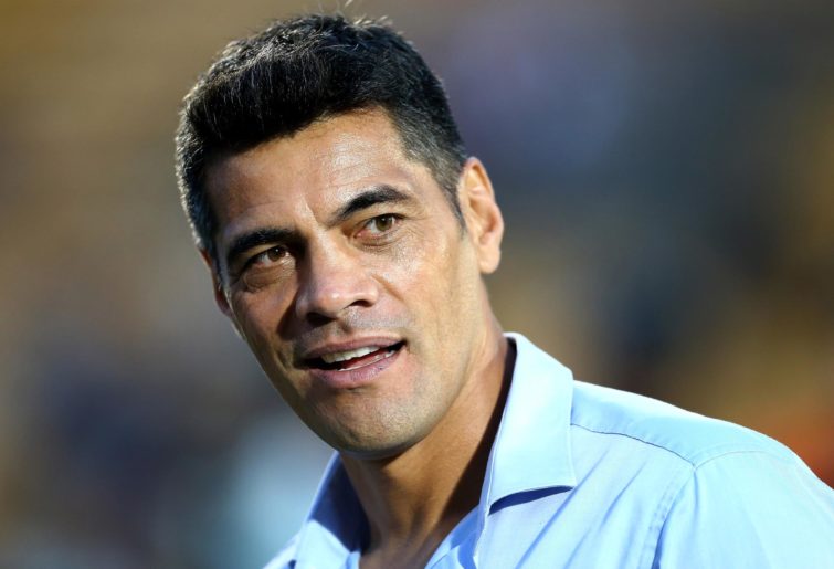 Stephen Kearney, head coach of the Warriors after the Round 5 NRL match between the New Zealand Warriors and the Gold Coast Titans at Mount Smart Stadium in Auckland, New Zealand, Sunday, April 2, 2017. (AAP Image/David Rowland)