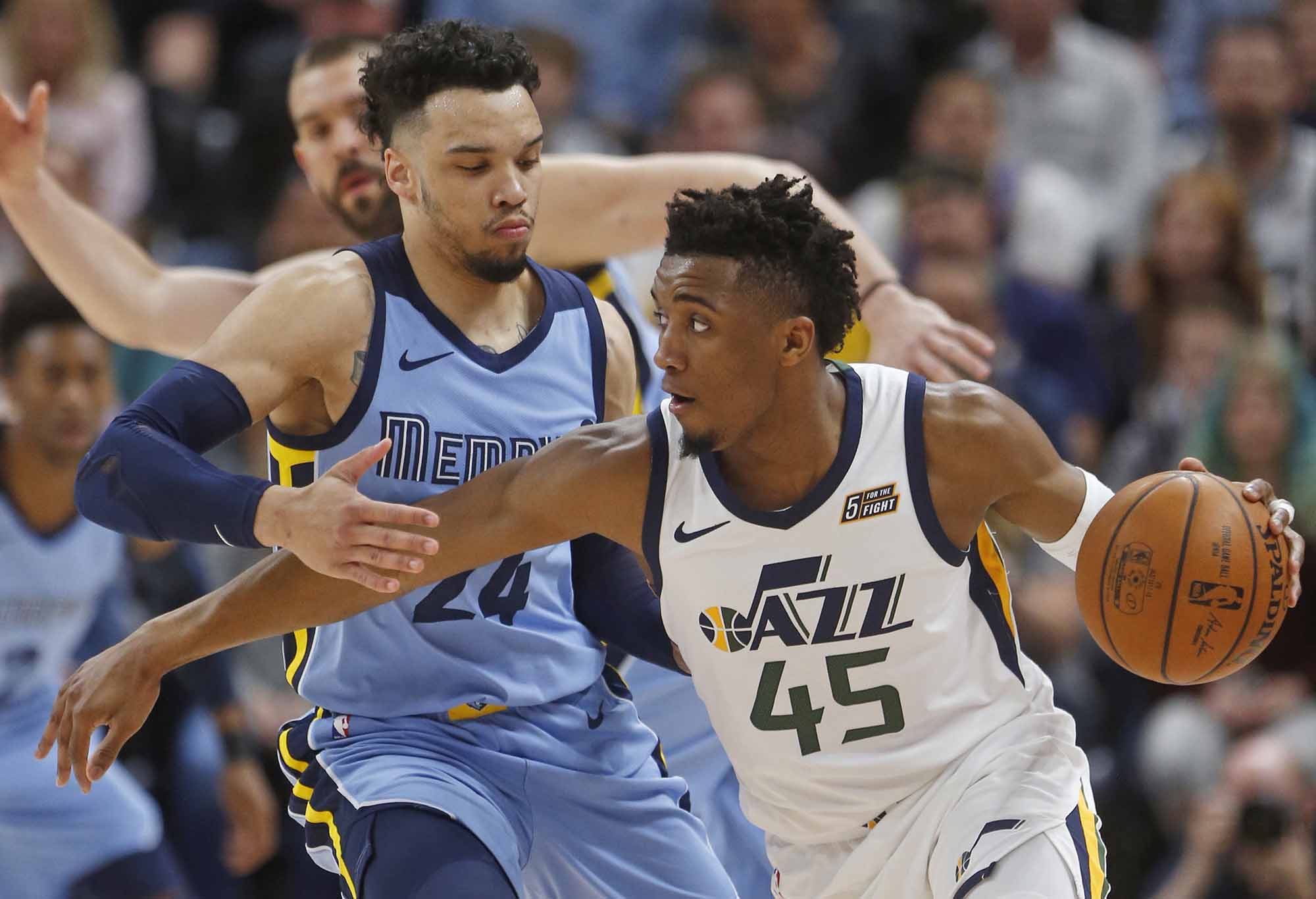 Donovan Mitchell for the Jazz