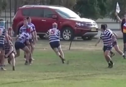 Cheeky lineout trick play shows practice pays off