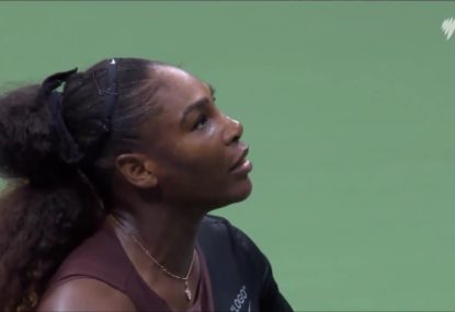 Serena's self-victimisation a bad look for the game