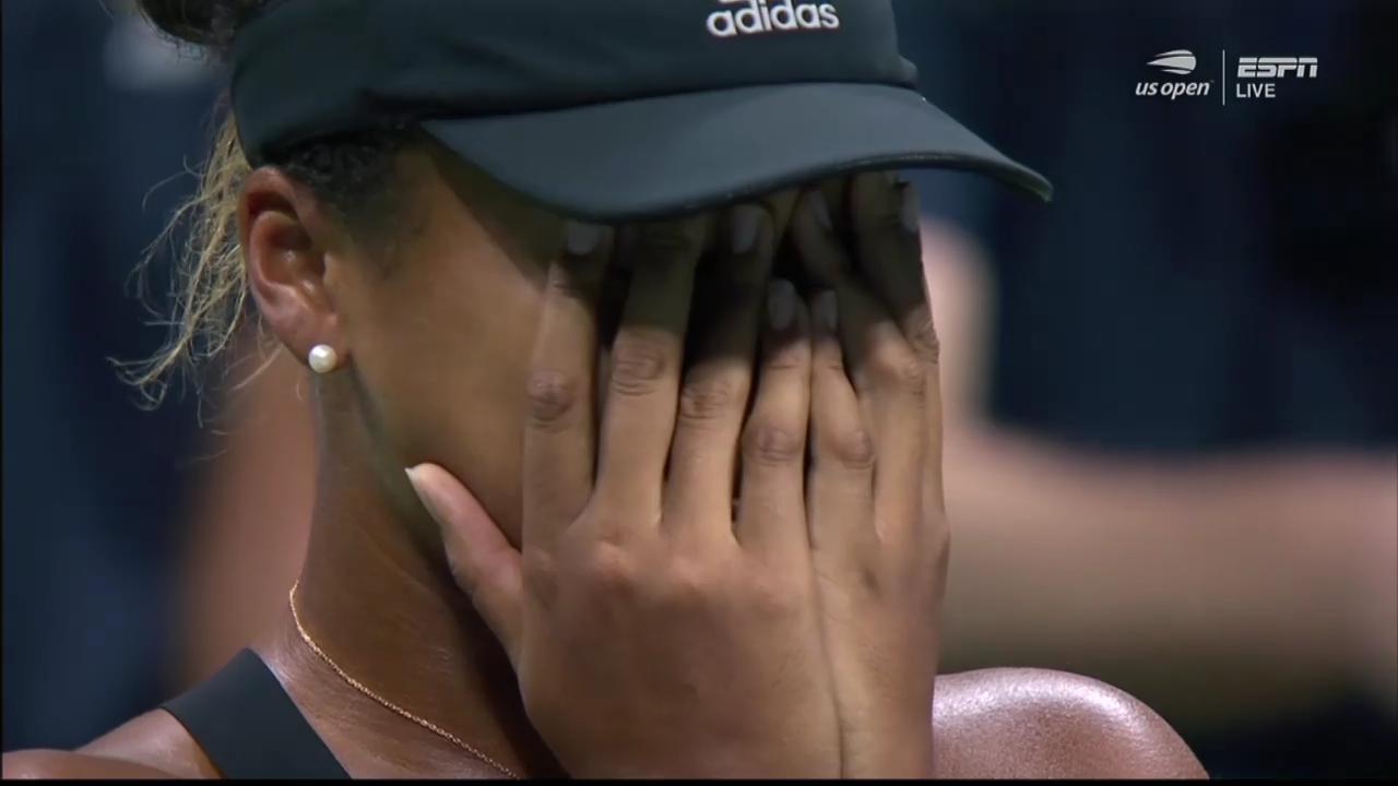 US Open winner's sad celebrations amid boos