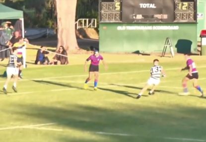 Defence gets torched by scintillating schoolboy run